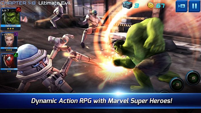 เตรียมพบกับ Marvel Future Fight เกม Action-RPG รวม Superhero จากค่าย Marvel มาตะลุมบอลกัน