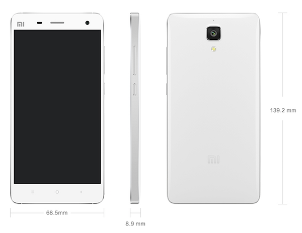 Xiaomi Mi4 เปิดราคาศูนย์ไทย 10,990 บาท เริ่มจองในงาน Thailand Mobile Expo 7-10 พ.ค.นี้