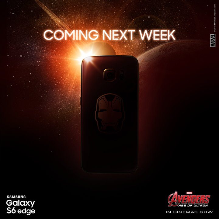 เผยภาพแรก Samsung Galaxy S6 edge : Iron Man Edition เตรียมเปิดตัวอาทิตย์หน้า