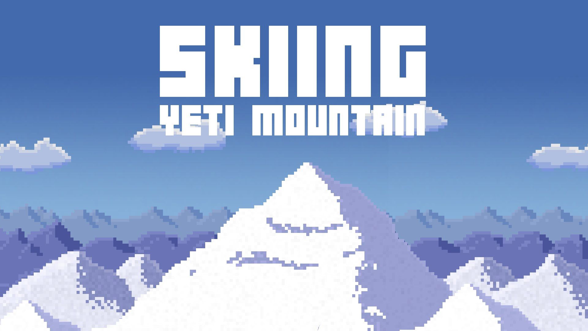 Skiing Yeti Mountain เกมสกีสุดคลาสสิกหนีเยติกินคน