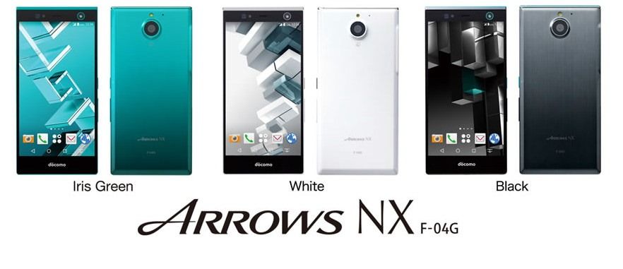 Fujitsu Arrows NX F-04G สมาร์ทโฟนรุ่นแรกที่มาพร้อมระบบสแกนม่านตา Iris Scanner