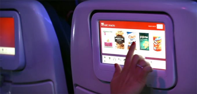 สายการบิน Virgin America เปิดตัวระบบความบันเทิงบนเครื่องบิน “Red” พัฒนาจาก Android