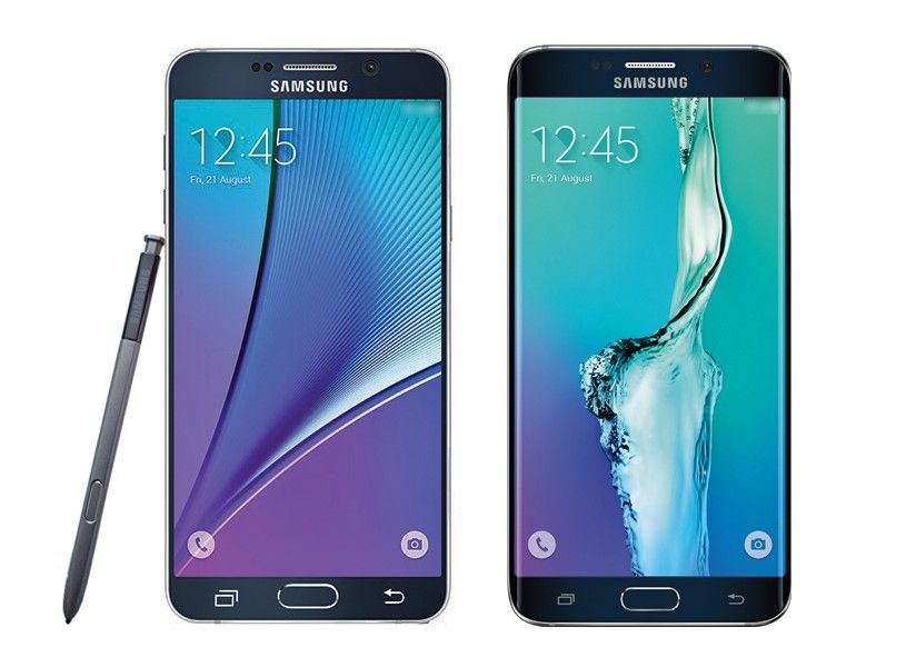 หลุดภาพทางการของ Samsung Galaxy Note 5 และ S6 edge+ พร้อมข้อมูลสเปคของทั้งคู่