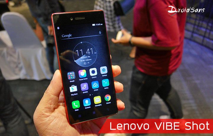 เปิดตัว Lenovo VIBE Shot สมาร์ทโฟนในร่างกล้อง จัดเต็มฟีเจอร์เอาใจคนรักการถ่ายภาพ