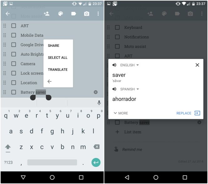 Google Translate เพิ่มฟีเจอร์ใหม่ “แปลที่ไหนก็ได้” สำหรับ Android 6.0 Marshmallow