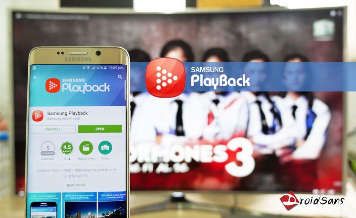 Samsung Playback สนุกกับรายการโปรดบนมือถือได้ทุกเวลา กลับบ้านมาดูผ่านสมาร์ททีวีฟินเต็มจอ