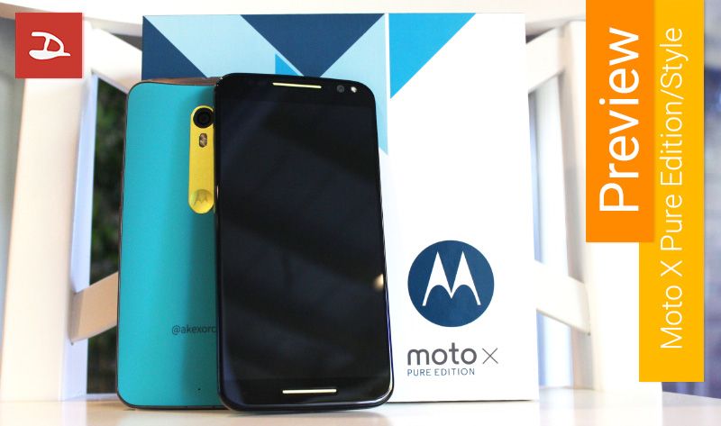 [Preview] พรีวิว Moto X Pure Edition/Style ตระกูล X รุ่นที่ 3 จาก Motorola