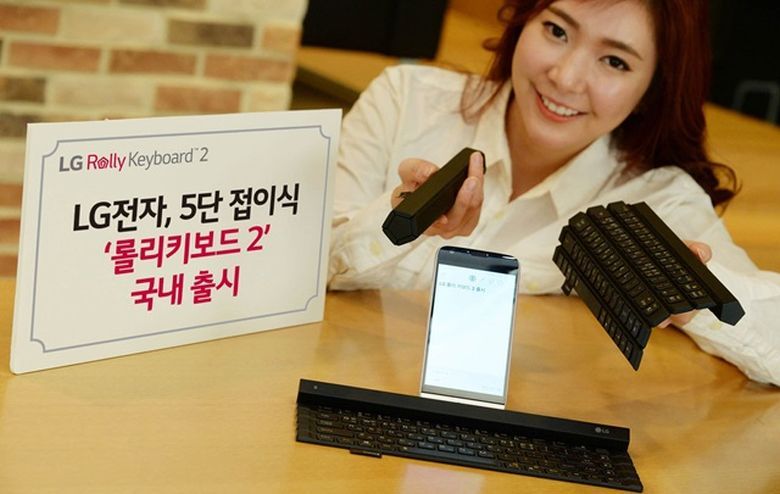 LG เปิดตัว Rolly Keyboard รุ่นที่ 2 ในเกาหลีใต้ รอบนี้คีย์บอร์ดมี 5 แถวแล้ว