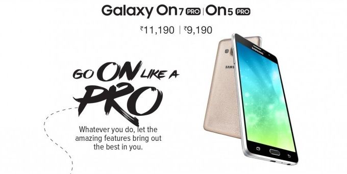Samsung เปิดตัว Galaxy On5 Pro และ Galaxy On7 Pro มาพร้อม RAM 2GB ในราคาประหยัด