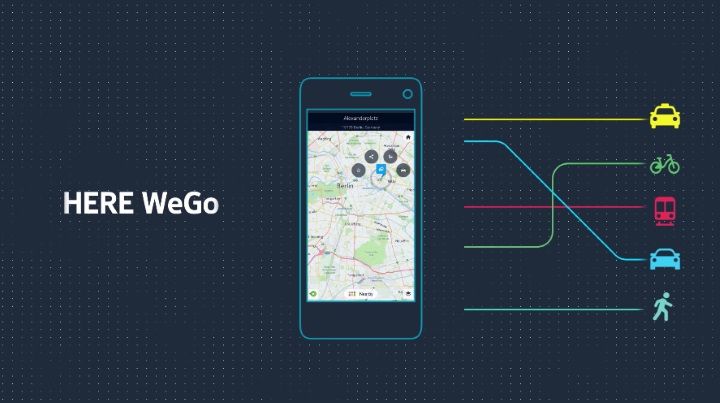 HERE Maps เปลี่ยนโฉมพร้อมชื่อใหม่เป็น Here WeGo แน่นอนยังโหลด off-line maps ได้เหมือนเดิม