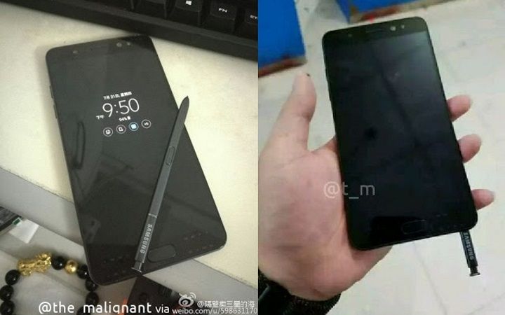 ภาพ Galaxy Note 7 รุ่นจอไม่โค้งโผล่อีก ยืนยันว่าเป็น Note แน่นอน เพราะมี S Pen เสียบคารู
