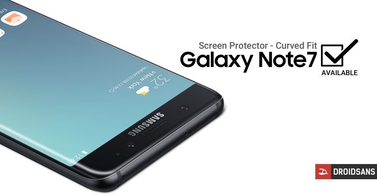 ผู้ใช้ Galaxy Note 7 เฮ! Focus เตรียมทำฟิล์มกันรอยแบบเต็มจอ รับขอบโค้งทั้งสองด้าน