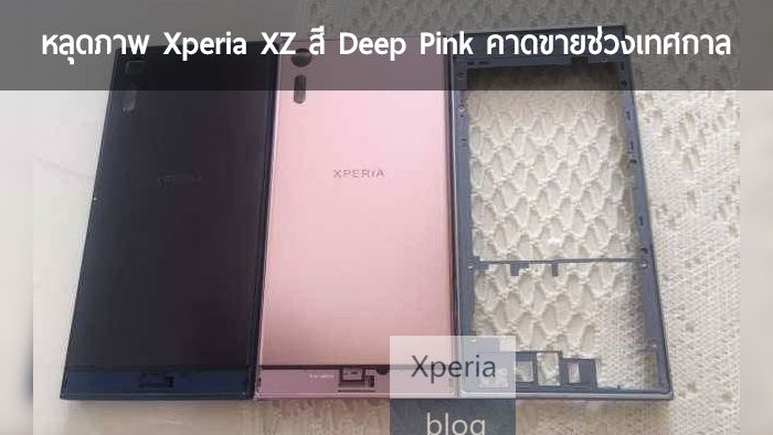 ยังมีอีกสี พบภาพ Xperia XZ สีชมพู “Deep Pink” วางขายเฉพาะบางประเทศเท่านั้น