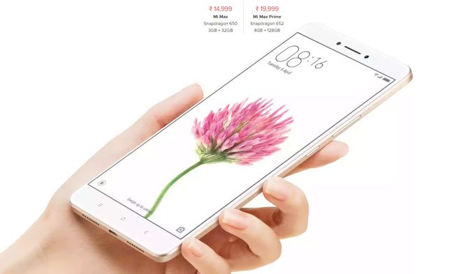 Xiaomi เปิดตัว Mi Max Prime จอใหญ่ 6.44 นิ้ว, Snapdragon 652 และแบต 4,850 mAh