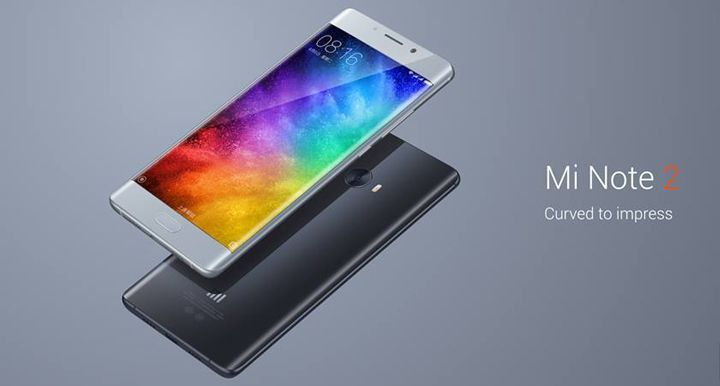 Xiaomi เปิดตัว Mi Note 2 ใช้ชิป Snapdragon 821 และมาพร้อมกับหน้าจอขอบโค้งทั้งสองข้าง