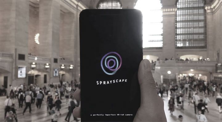 Sprayscape แอพสร้างภาพ VR แบบอาร์ตๆ ให้คุณใช้การพ่นสีแทนการถ่ายภาพจาก Google Creative Lab