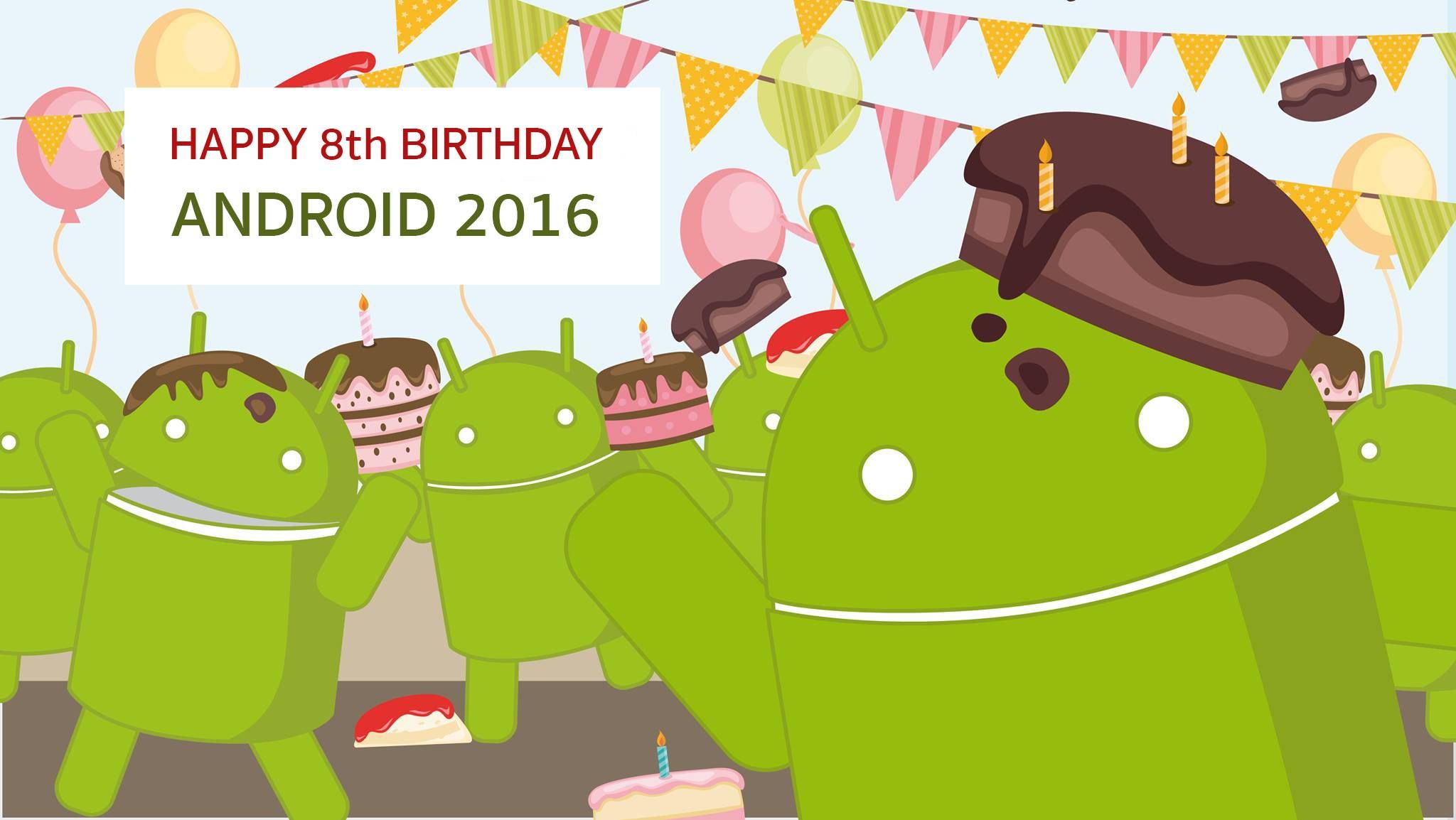 Happy Birthday to Android ก้าวเข้าปีที่ 9 แล้วนะเออ