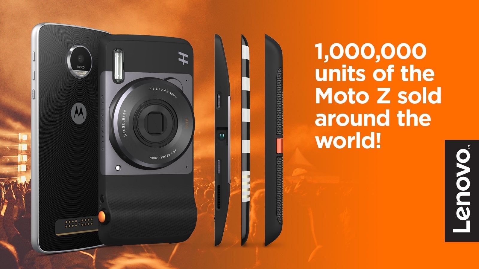 ล้านแล้วจ้า~ Moto Z มาแรง ทำยอดขายทั่วโลกครบ 1 ล้านเครื่องเป็นที่เรียบร้อย