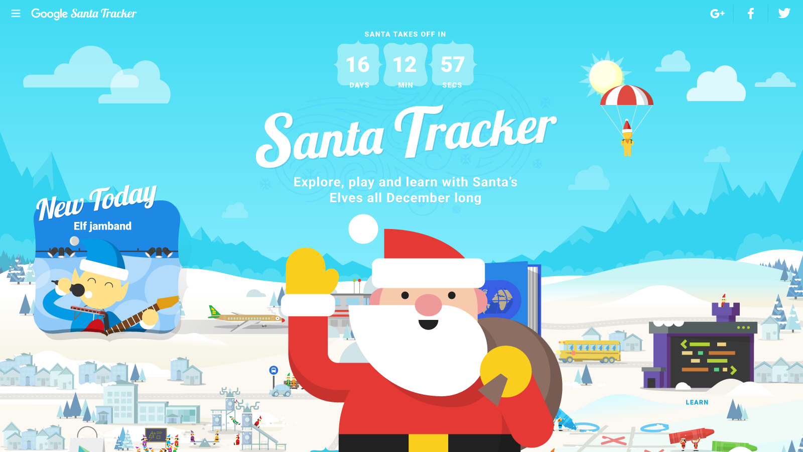 Santa Tracker แอปรวมมินิเกม และตามติดภารกิจซานตาคลอส เพื่อความสนุกในช่วงเทศกาลคริสต์มาสจาก Google