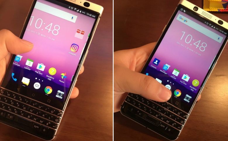 หลุดภาพ BlackBerry DTEK70 มือถือ BB รุ่นใหม่มาพร้อมคีย์บอร์ด QWERTY