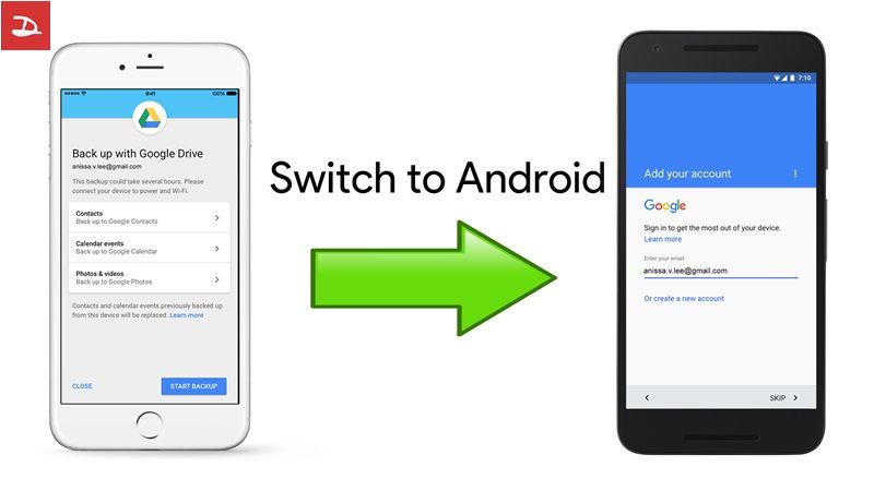 Switch to Android : ย้ายจาก iPhone มาใช้ Android ได้ง่ายๆใน 3 ขั้นตอน