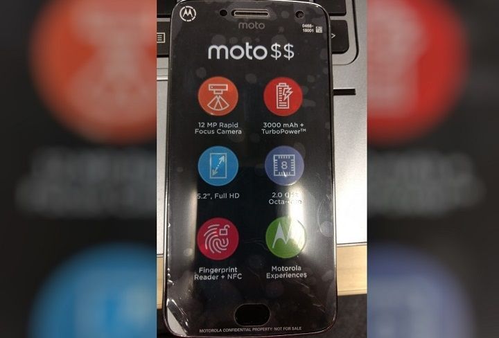 ภาพหลุดใหม่เผย Moto G5 Plus มาพร้อมหน้าจอ 5.2 นิ้ว, กล้อง 12MP และ NFC