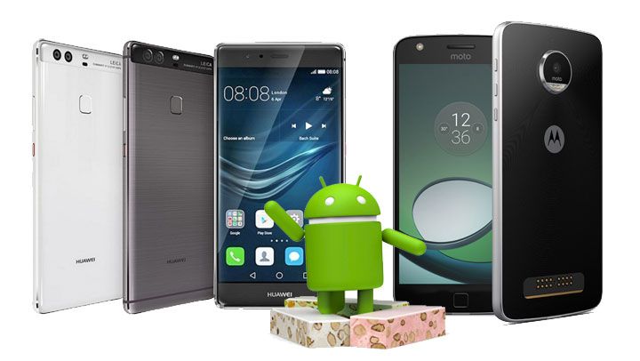 Huawei P9 และ Moto Z Play สามารถอัพเดทเป็น Android 7.0 Nougat ได้แล้ว