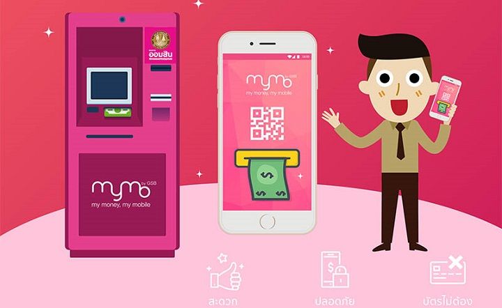 บริการใหม่จากธนาคารออมสิน ถอนเงินจากตู้ไม่ต้องใช้บัตร ATM แค่ใช้มือถือสแกน QR Code เงินก็ออกมาแล้ว