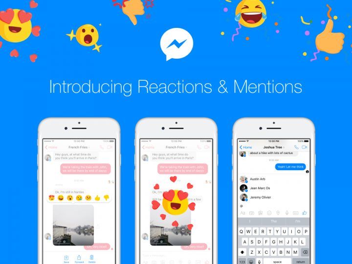 Facebook Messenger เตรียมเปิดตัวฟีเจอร์แสดงความรู้สึกต่อข้อความที่ได้รับ