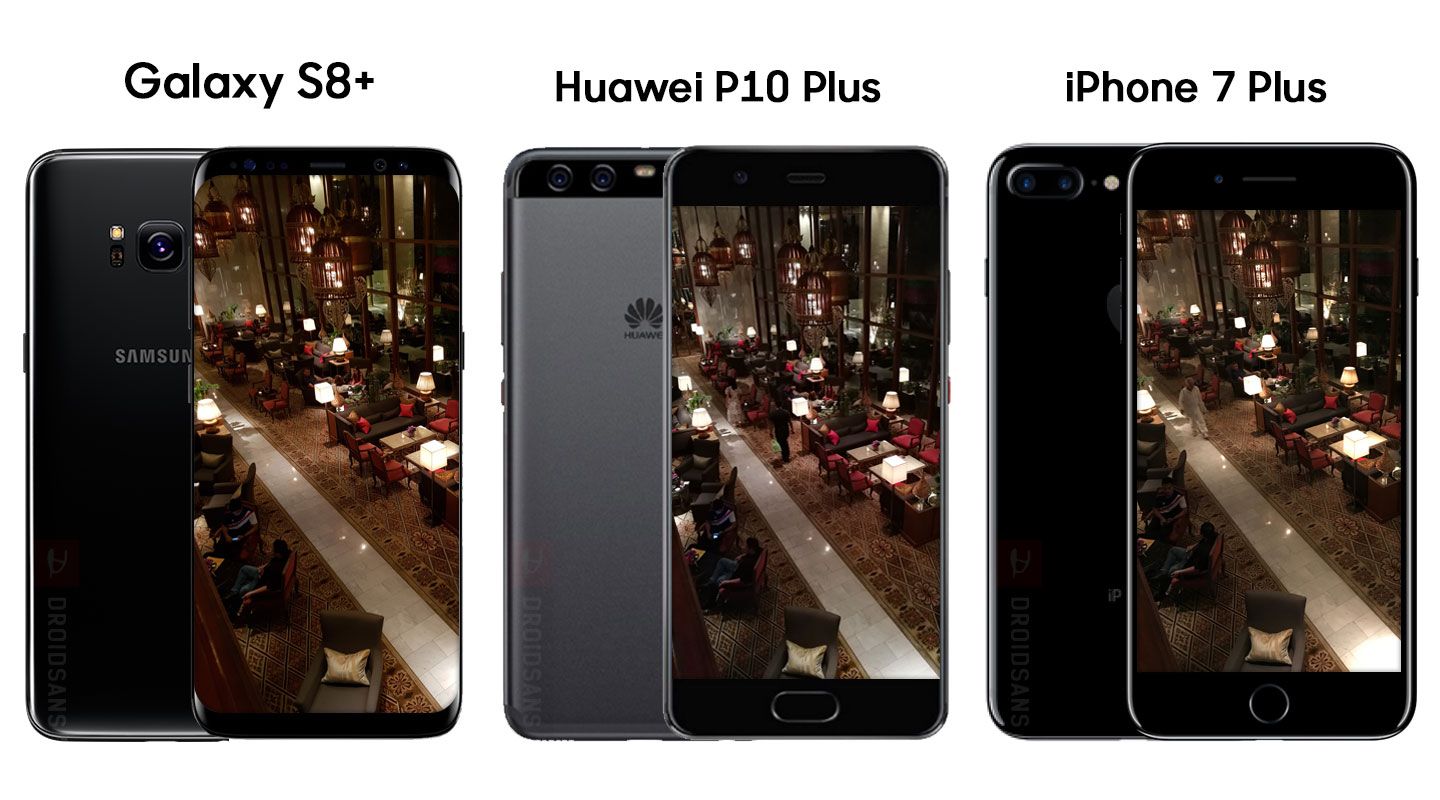 เปรียบเทียบกล้อง Galaxy S8+ vs Huawei P10 Plus vs iPhone 7 Plus ใครจะถ่ายออกมาสวยที่สุด?