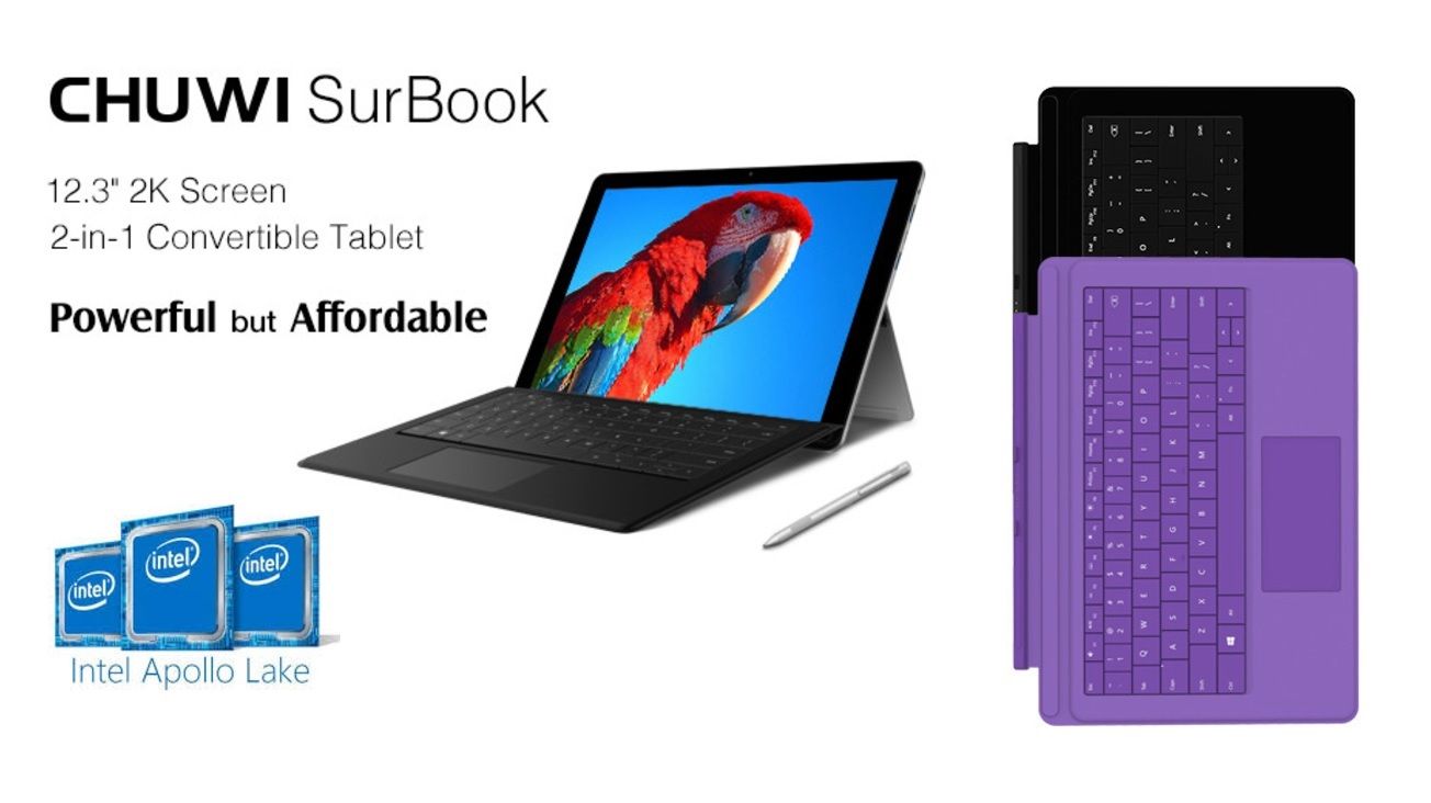 Surface ยังต้องหลบ เมื่อเจอ CHUWI Surbook แท็บเล็ต 2-in-1 มาพร้อม Windows 10 หน้าจอ 2K แรม 6GB ในราคาไม่ถึงหมื่นห้า