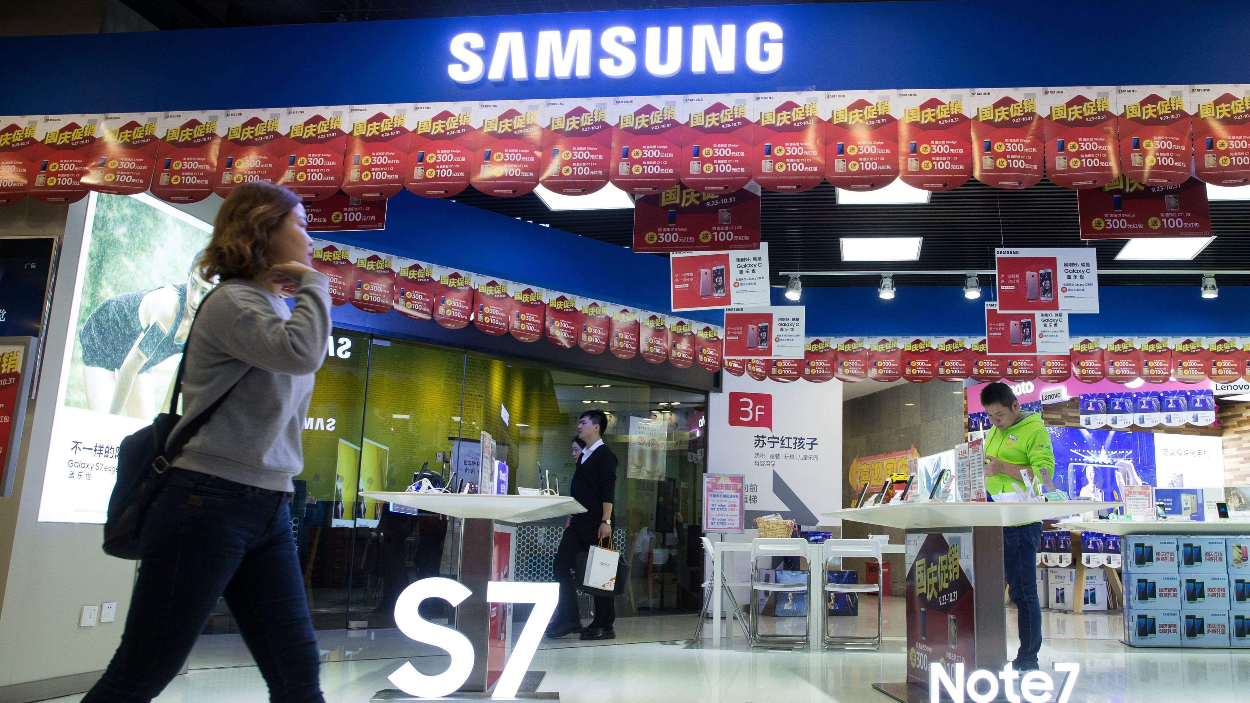 Samsung ยังเป็นเสือลำบากในจีน จากที่เคยเป็นผู้นำตลาดมือถือ ล่าสุดเหลือส่วนแบ่งเพียง 3.3%