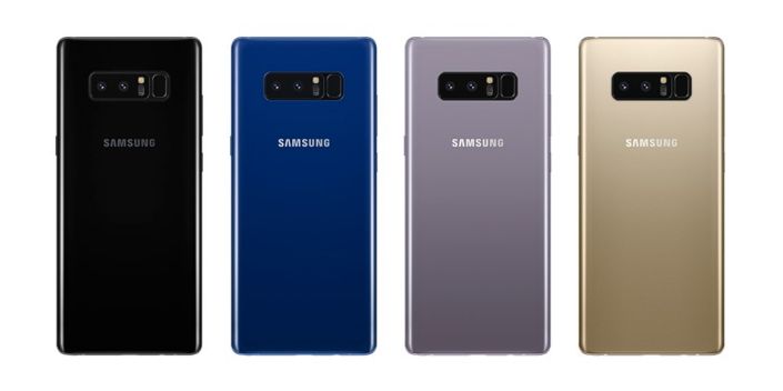 ประกาศราคาและวันวางจำหน่ายของ Samsung Galaxy Note 8 ในสหรัฐอเมริกา