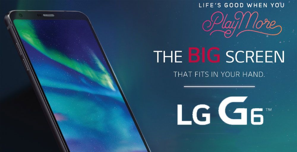 LG เตรียมเปิดตัวและวางขาย LG G6 ในไทย