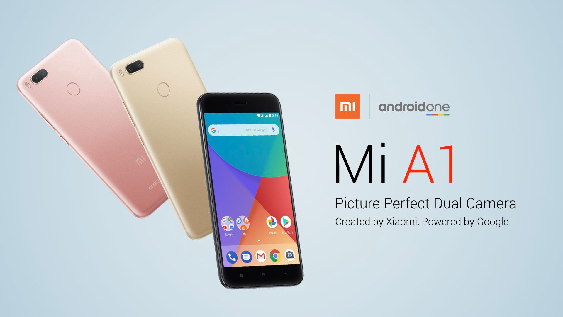 เปิดตัว Xiaomi Mi A1 มือถือ Android One ใช้ชิป Snapdragon 625 คอนเฟิร์มขายไทยแน่นอน