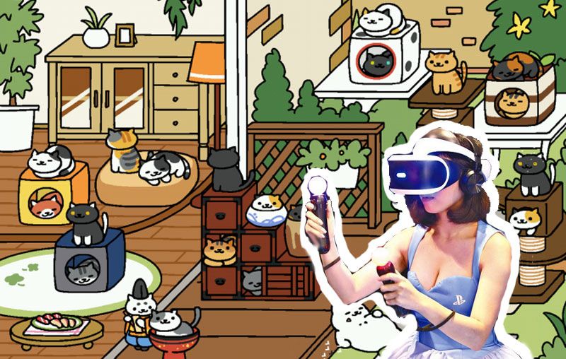 PlayStation ประกาศ เตรียมนำเกมเลี้ยงแมวชื่อดัง Neko Atsume มาออกเป็นเวอร์ชัน VR ในปี 2018