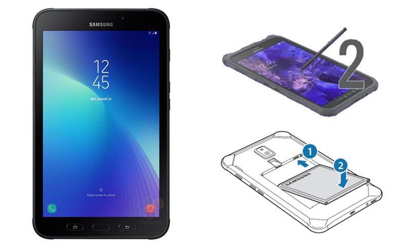 Galaxy Tab Active 2 แท็บเล็ตพันแกร่งทนน้ำทนฝุ่นกันกระแทก มาพร้อม S Pen แถมยังถอดแบตเปลี่ยนได้