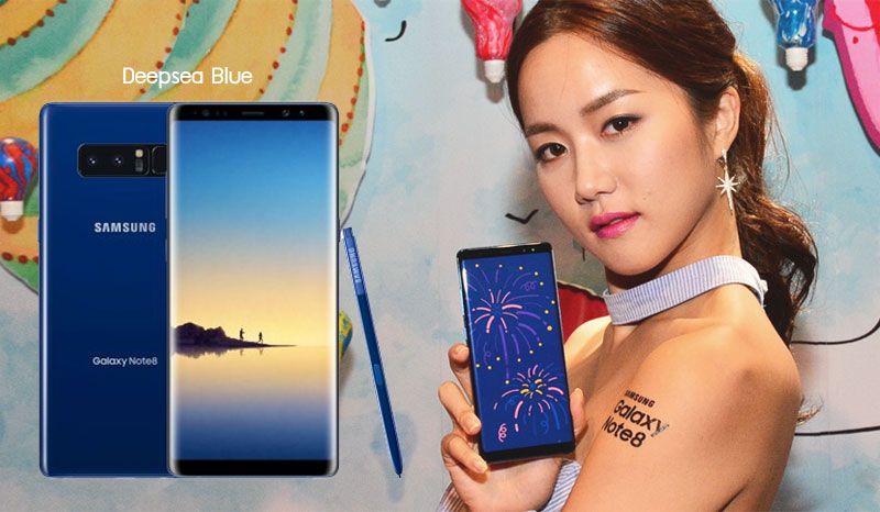Galaxy Note 8 สีน้ำเงิน Deepsea Blue เริ่มวางจำหน่ายในประเทศไทยแล้ว ร่วมทุกโปร ทั้งเก่าแลกใหม่ และช้อปช่วยชาติ