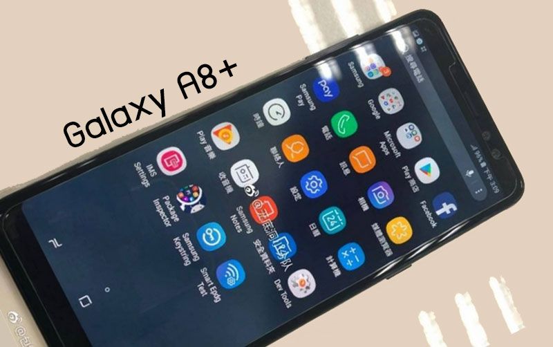Galaxy A8+ (2018) เผยโฉมพร้อมกล้องหน้าคู่ และจอ Infinity display คาดมาแทนที่ตระกูล A7