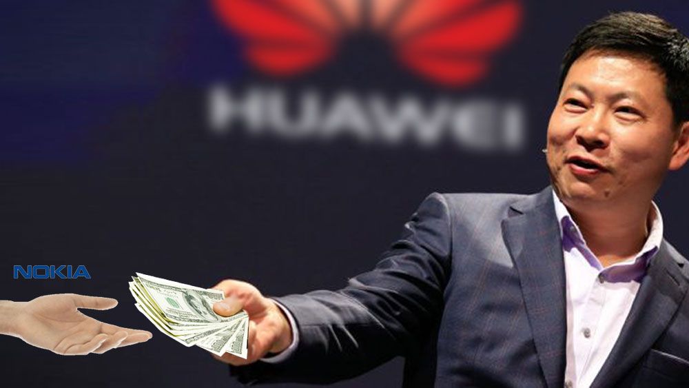 Huawei เซ็นต์สัญญาจ่ายเงินค่าสิทธิบัตรเกี่ยวกับเทคโนโลยีมือถือให้ Nokia