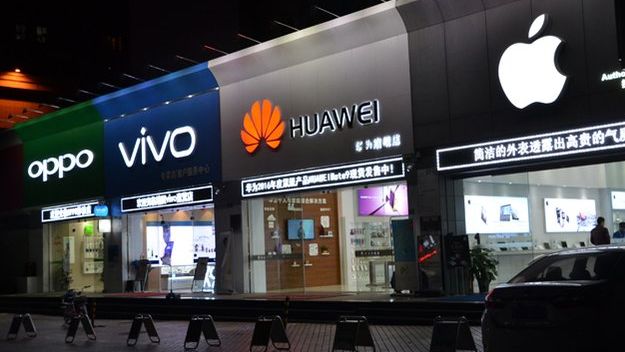 ยอดขายสมาร์ทโฟนในจีนประจำปี 2017 ร่วงเป็นครั้งแรกในประวัติศาสตร์, Huawei ขายดีที่สุด