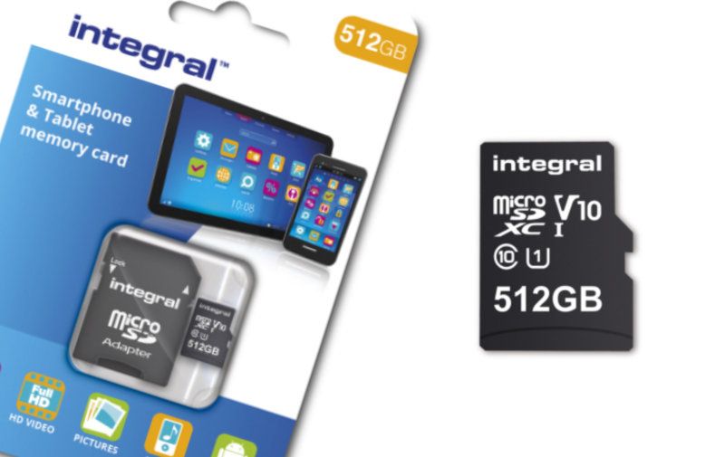 microSD ความจุ 512GB รุ่นแรกของโลกมาแล้ว ทำความเร็ว Class10 U1 พร้อมประกัน 5 ปี