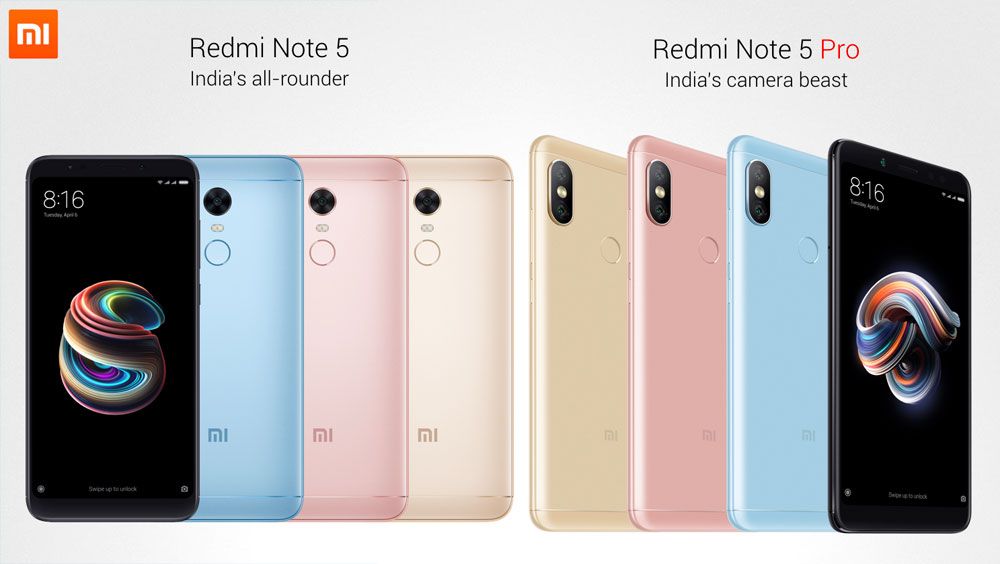 Xiaomi เปิดตัว Redmi Note 5 และ Redmi Note 5 Pro มาพร้อมชิป Snapdragon 6xx ราคาเริ่มต้นที่ 5,000 บาท