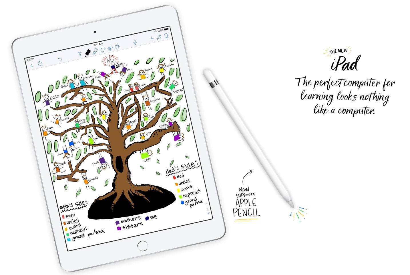 เปิดตัว iPad 2018 หน้าจอ 9.7 นิ้ว รองรับการใช้งาน Apple Pencil กับราคาเริ่มต้นเพียง 11,500 บาท