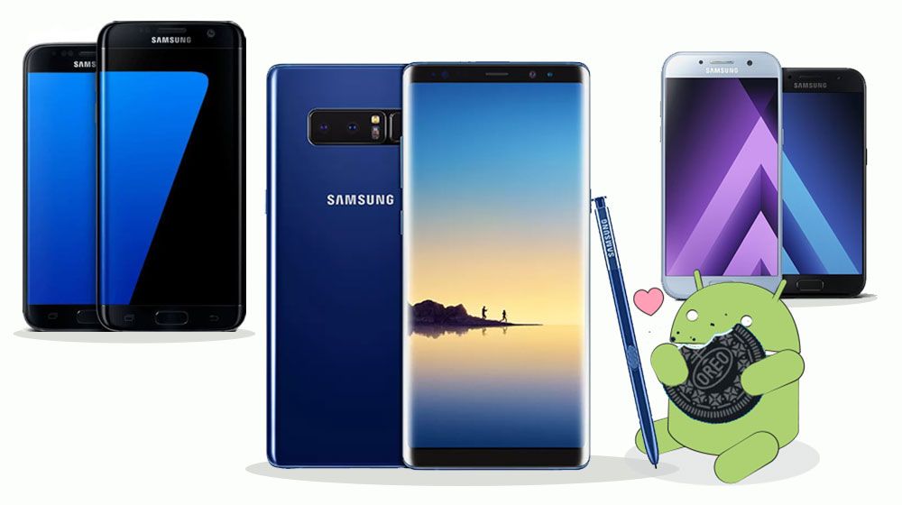 ตารางอัพเดท Galaxy Note 8, S7, S7 Edge และ Galaxy A 2017 เป็น Android Oreo มาแล้ว