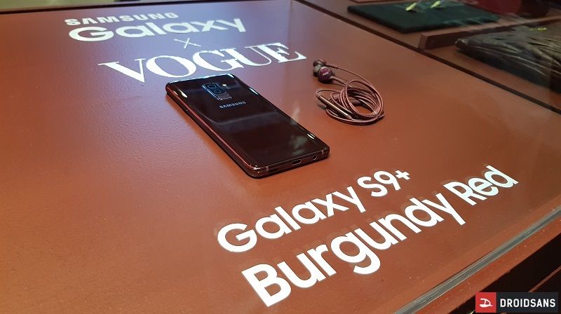 Samsung เปิดตัว Galaxy S9+ Burgundy Red พร้อมเวิร์คช็อปสุดเก๋ใจกลางสยามเซ็นเตอร์
