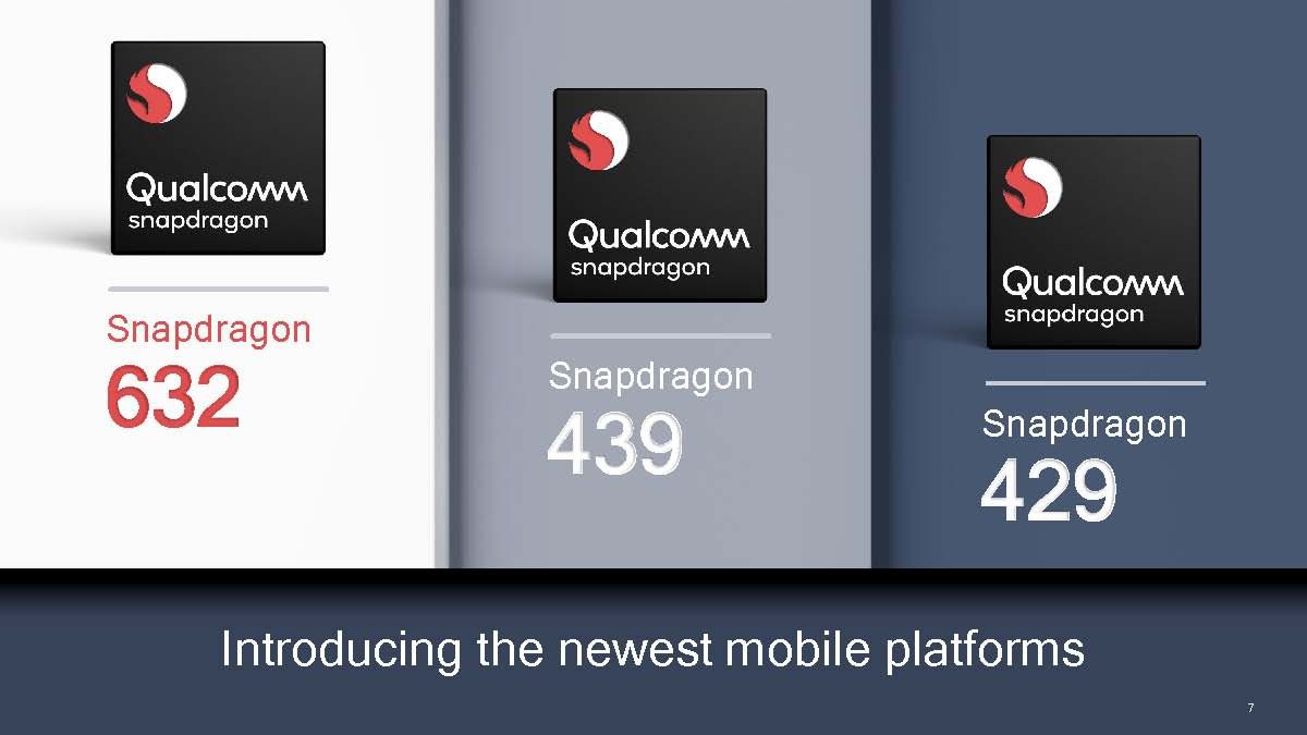 Qualcomm เปิดตัวชิป Snapdragon 429, 439, และ 632 รองรับกล้องคู่พร้อม AI
