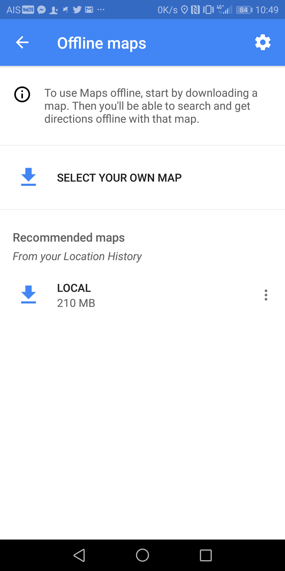 มาซะงั้น.. Google Maps เปิดให้คนไทยสามารถโหลดแผนที่ Offline มาเก็บบนเครื่องได้แล้ว