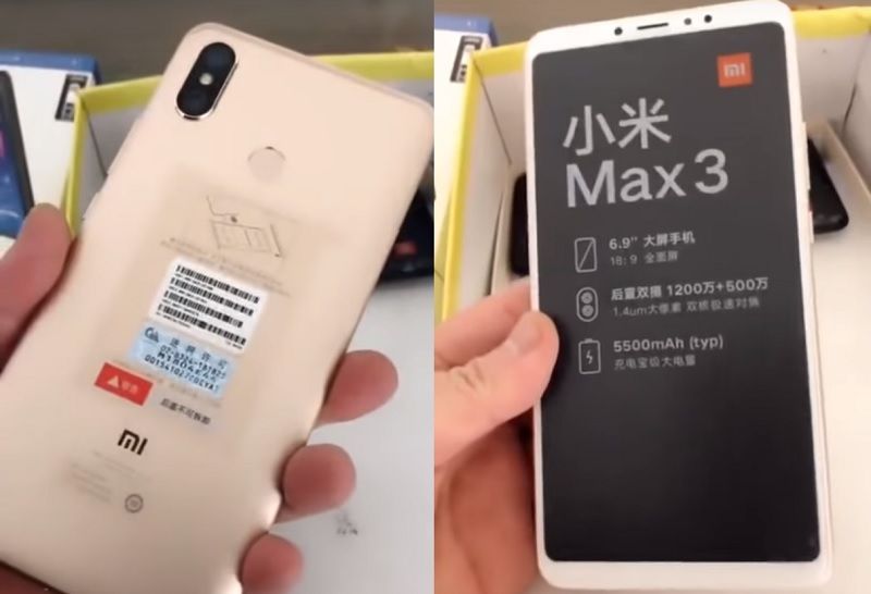 เผยโฉมตัวเป็นๆ Xiaomi Mi Max 3 คอนเฟิร์มหน้าจอยักษ์ขนาด 6.9 นิ้ว