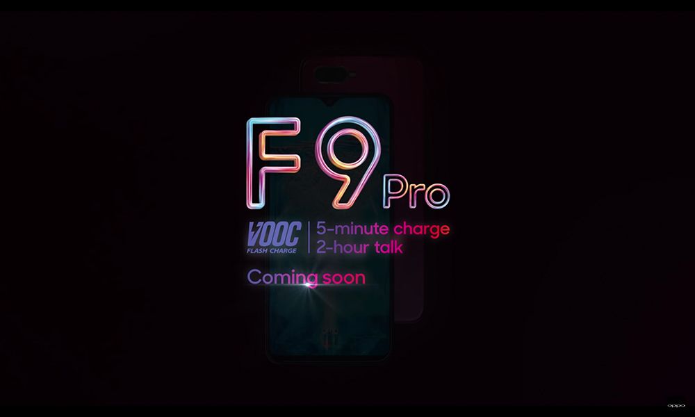 OPPO ปล่อยทีเซอร์ OPPO F9 Pro เรียกน้ำย่อย